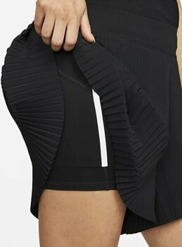 Sort Nike Dri-Fit Ace Pleated Womens Shorts Black M - 4