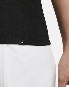 Polo Shirt Nike Dri-Fit Advantage Ace WomenS Polo Shirt Black/White L - 5