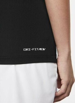 Polo Shirt Nike Dri-Fit Advantage Ace WomenS Polo Shirt Black/White L - 6