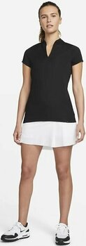 Polo Shirt Nike Dri-Fit Advantage Ace WomenS Polo Shirt Black/White L - 7