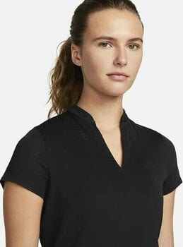 Polo košile Nike Dri-Fit Advantage Ace WomenS Polo Shirt Black/White M - 3