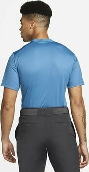 Camisa pólo Nike Dri-Fit Victory Blade Mens Polo Shirt Dutch Blue/White 2XL - 2