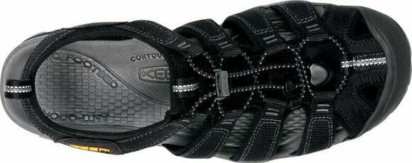 Mens Outdoor Shoes Keen Men's Clearwater CNX Sandal Black/Gargoyle 42,5 Mens Outdoor Shoes - 5