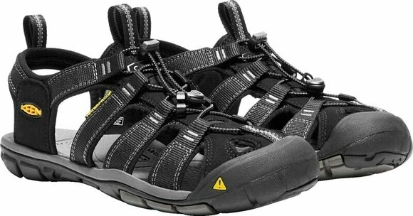 Moški pohodni čevlji Keen Men's Clearwater CNX Sandal Black/Gargoyle 42,5 Moški pohodni čevlji - 8