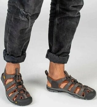 Pánské outdoorové boty Keen Men's Clearwater CNX Sandal Black/Gargoyle 43 Pánské outdoorové boty - 12
