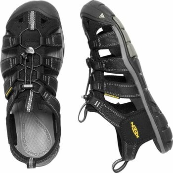 Moški pohodni čevlji Keen Men's Clearwater CNX Sandal Black/Gargoyle 44 Moški pohodni čevlji - 9