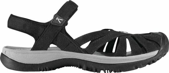Womens Outdoor Shoes Keen Women's Rose Sandal Black/Neutral Gray 37,5 Womens Outdoor Shoes - 3