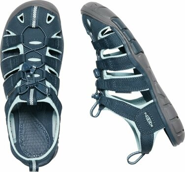 Womens Outdoor Shoes Keen Women's Clearwater CNX Sandal Navy/Blue Glow 37,5 Womens Outdoor Shoes - 5