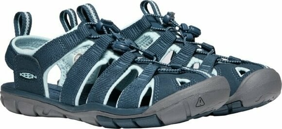 Pantofi trekking de dama Keen Women's Clearwater CNX Sandal Navy/Blue Glow 39 Pantofi trekking de dama - 4