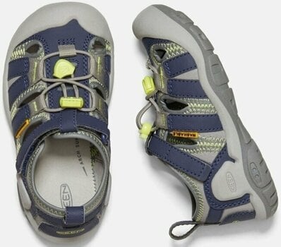 Kids' Hiking Shoes Keen Knotch Creek Children Sandals Steel Grey/Blue Depths 27-28 Kids' Hiking Shoes - 5