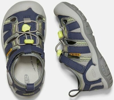 Zapatos de exterior para niños Keen Knotch Creek Children Sandals Steel Grey/Blue Depths 29 Zapatos de exterior para niños - 5