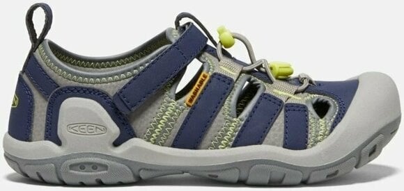 Otroški pohodniški čevlji Keen Knotch Creek Youth Sandals Steel Grey/Blue Depths 34 Otroški pohodniški čevlji - 2
