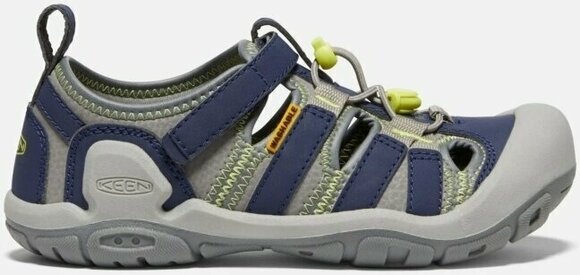 Detské turistické topánky Keen Knotch Creek Youth Sandals Steel Grey/Blue Depths 35 Detské turistické topánky - 2