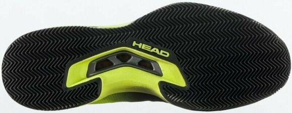 Pantofi de tenis pentru bărbați Head Sprint Pro 3.0 SF Clay Negru/Lămâie verde 42,5 Pantofi de tenis pentru bărbați - 4