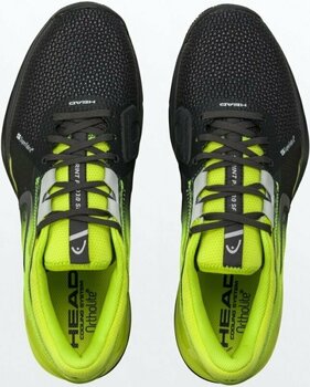 Férfi tenisz cipők Head Sprint Pro 3.0 SF Clay Black/Lime 45 Férfi tenisz cipők - 5