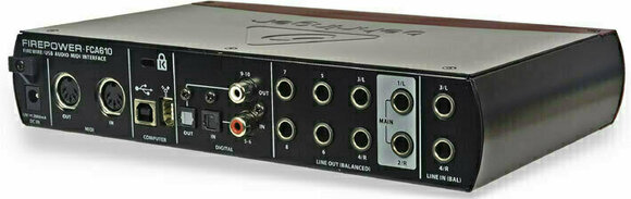FireWire audio prevodník - zvuková karta Behringer FCA610 - 2