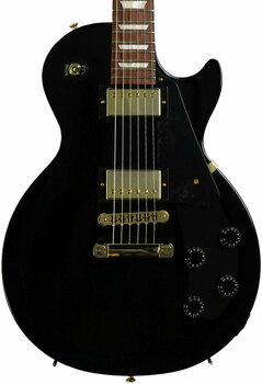 Elektrická gitara Gibson Les Paul Studio Gold Series Ebony - 2