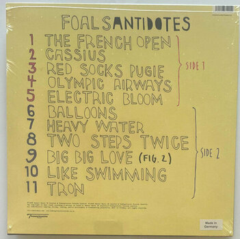 Vinyl Record Foals - Antidotes (LP) - 2