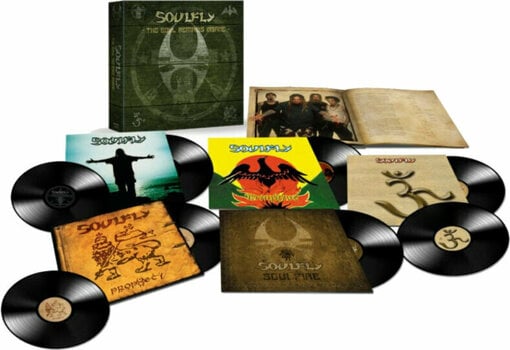 Vinyl Record Soulfly - The Soul Remains Insane: The Studio Albums 1998 To 2004 (8 LP) - 2