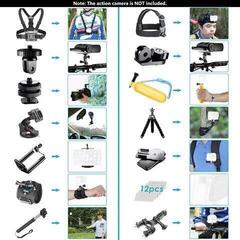 Βάση για Κάμερες Δράσης Neewer 50 in 1 Kit Set - 3