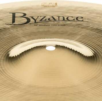 Crash Cymbal Meinl Byzance Medium Thin Brilliant Crash Cymbal 18" - 4