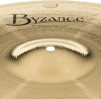 Crash Cymbal Meinl Byzance Medium Thin Brilliant Crash Cymbal 19" - 4