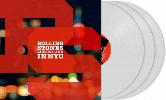 Vinyl Record The Rolling Stones - Licked Live In Nyc (Opaque White Vinyl) (3 LP) - 2