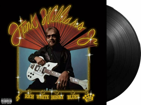 Vinyl Record Hank Williams Jr. - Rich White Honky Blues (LP) - 2
