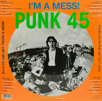 Vinylskiva Various Artists - Punk 45: I’m A Mess! (RSD 2022 Exclusive) (2 LP + 7"  Vinyl) - 8