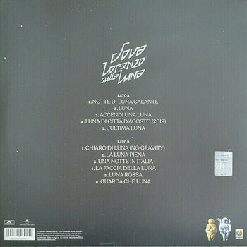 Vinyl Record Jovanotti - Lorenzo Sulla Luna (LP) - 4