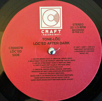 LP plošča Tone Loc - Loc'ed After Dark (LP) - 2