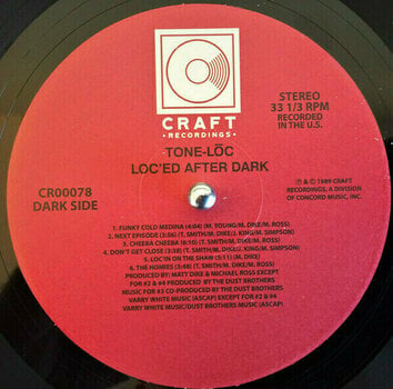 LP plošča Tone Loc - Loc'ed After Dark (LP) - 3