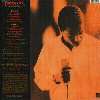 Vinyl Record Young MC - Stone Cold Rhymin' (LP) - 4