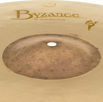Crash Cymbal Meinl Byzance Vintage Sand Thin Crash Cymbal 18" - 4