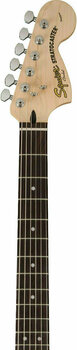 Electric guitar Fender Squier Standard Strat FMT Ebony Transparent - 2