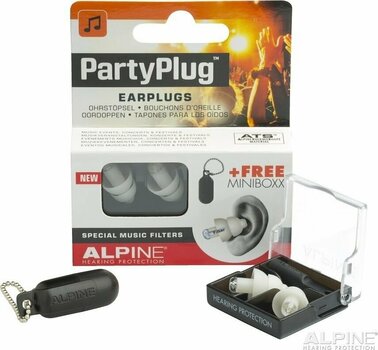 Tampões para os ouvidos Alpine Party Plug Branco Tampões para os ouvidos - 2
