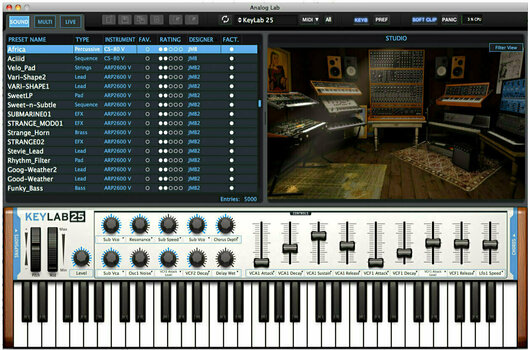 MIDI-Keyboard Arturia KeyLab 25 - 3