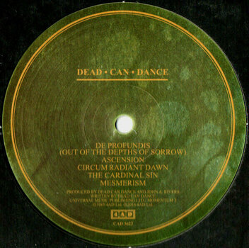 Vinyl Record Dead Can Dance - Spleen And Ideal (LP) - 2