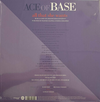 Vinyl Record Ace Of Base - All That She Wants (30th Anniversary) (LP) - 2