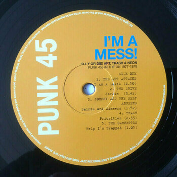 Vinyl Record Various Artists - Punk 45: I’m A Mess! (RSD 2022 Exclusive) (2 LP + 7"  Vinyl) - 2