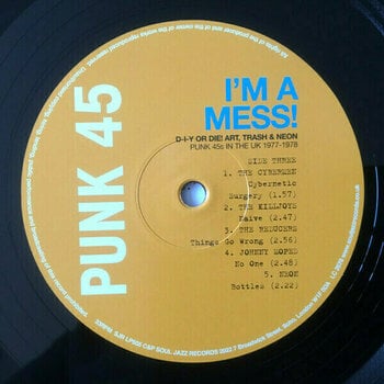 Vinylplade Various Artists - Punk 45: I’m A Mess! (RSD 2022 Exclusive) (2 LP + 7"  Vinyl) - 4