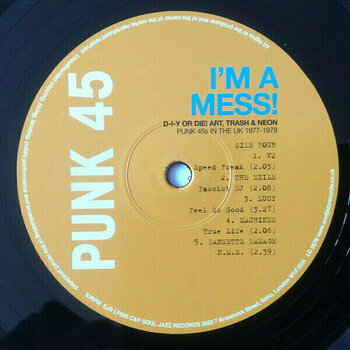 Vinyl Record Various Artists - Punk 45: I’m A Mess! (RSD 2022 Exclusive) (2 LP + 7"  Vinyl) - 5