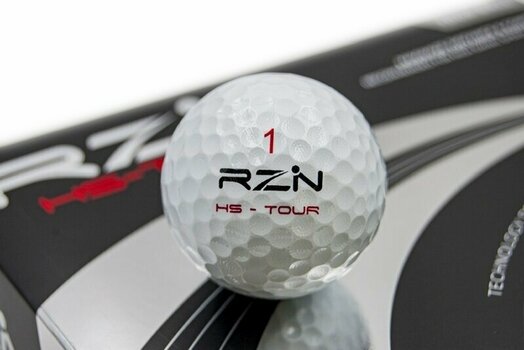 Μπάλες Γκολφ RZN HS Tour Golf Balls White - 3