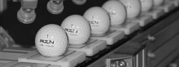 Μπάλες Γκολφ RZN HS Tour Golf Balls White - 5
