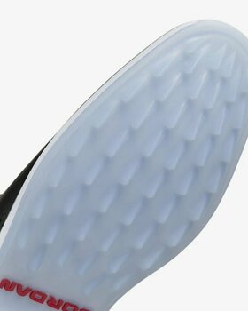 Calçado de golfe para homem Nike Jordan ADG 4 Mens Golf Shoes Black/White/Cement Grey/Metallic Silver 44,5 - 7