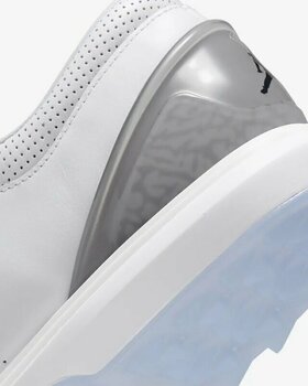Men's golf shoes Nike Jordan ADG 4 Mens Golf Shoes White/Black/Pure Platinum/Fire Red 44 - 9