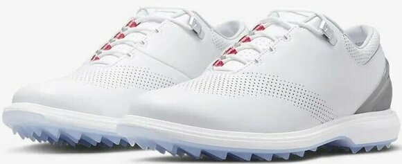 Herren Golfschuhe Nike Jordan ADG 4 Mens Golf Shoes White/Black/Pure Platinum/Fire Red 44,5 - 3