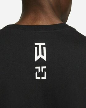 Polo trøje Nike Poster Tiger Woods Mens T-Shirt Black/White 2XL - 3