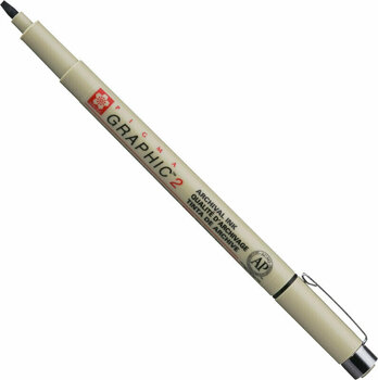 Technische pen Sakura Pigma Graphic 2 Technische pen Black 2 mm 1 stuk - 2