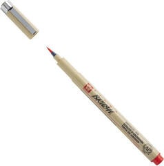 Techninis rašiklis Sakura Pigma Brush Red - 1